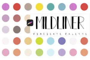Mildliner Procreate Color Palette