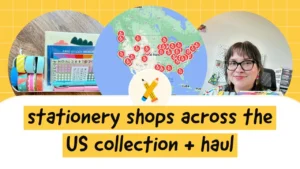 brick & mortar stationery shop collection + haul